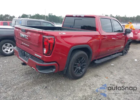 2022 GMC Sierra 1500 4Wd Short Box Elevation from USA, damaged, VIN 1GTUUCED7NZ560975